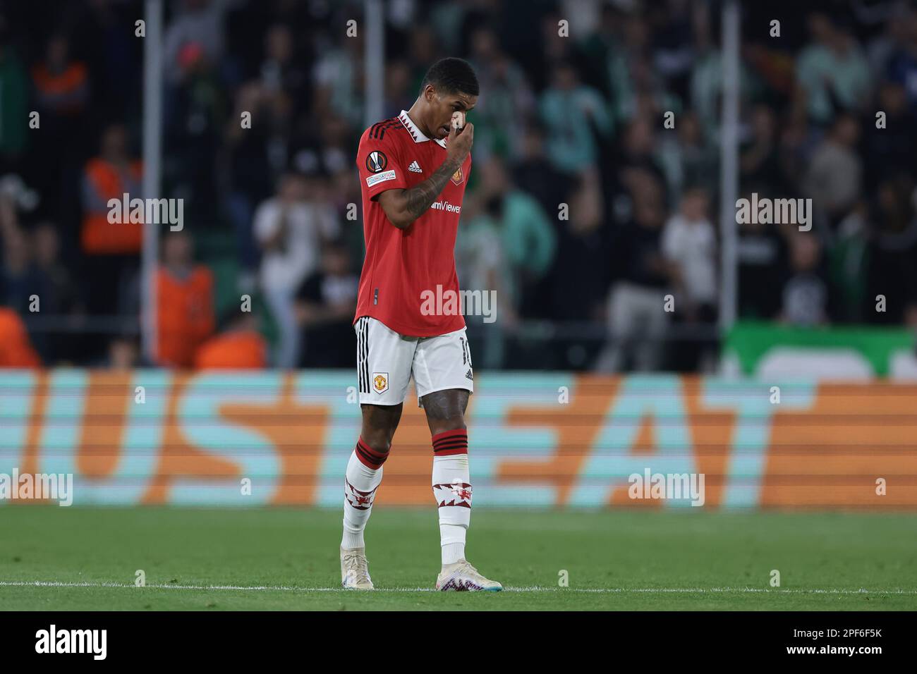 Marcus Rashford Side Seville, Spain. 16th Mar, 2023. Marcus Rashford of Manchester United ...