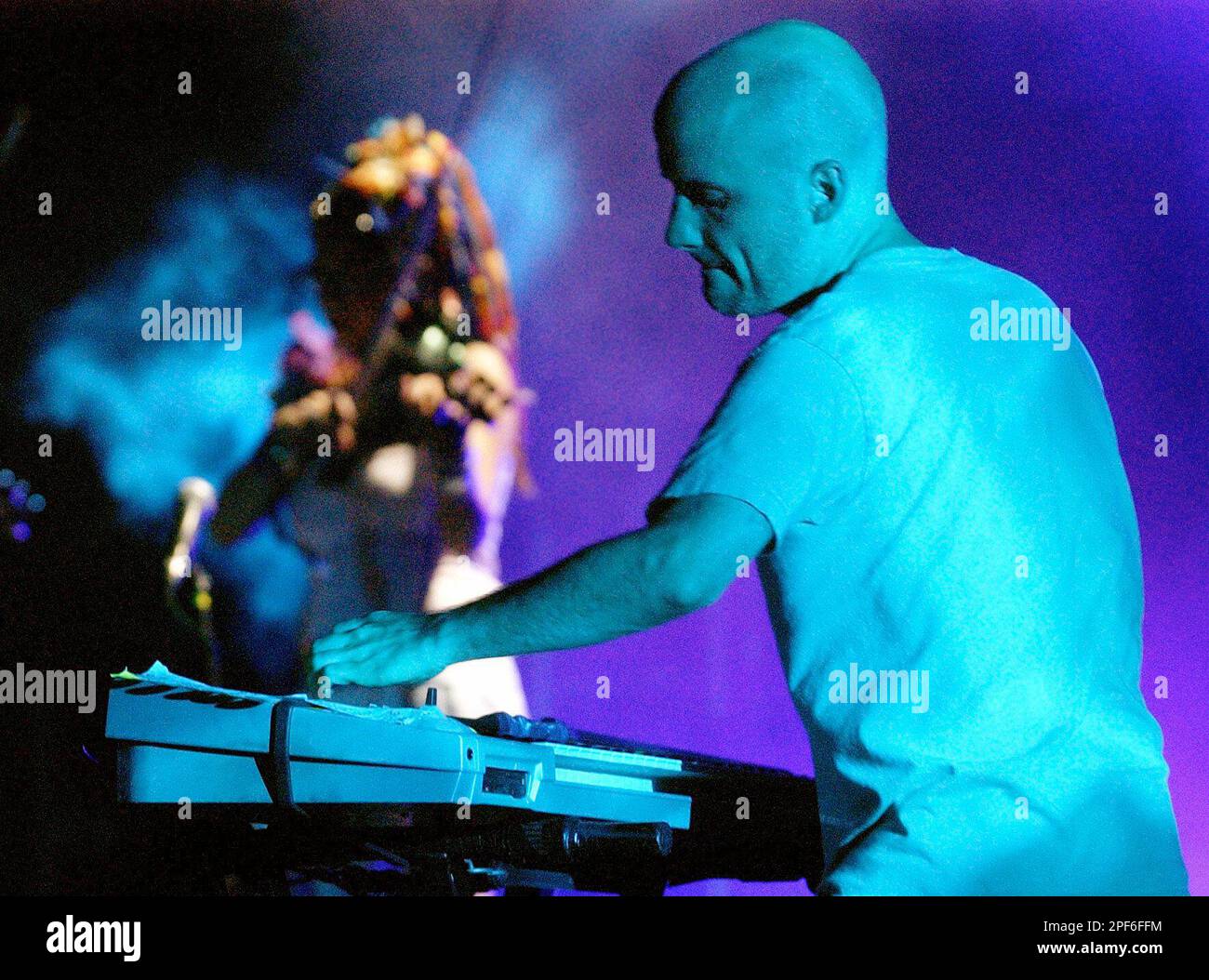 U.S. musician Moby, one of the most popular singers and dance and