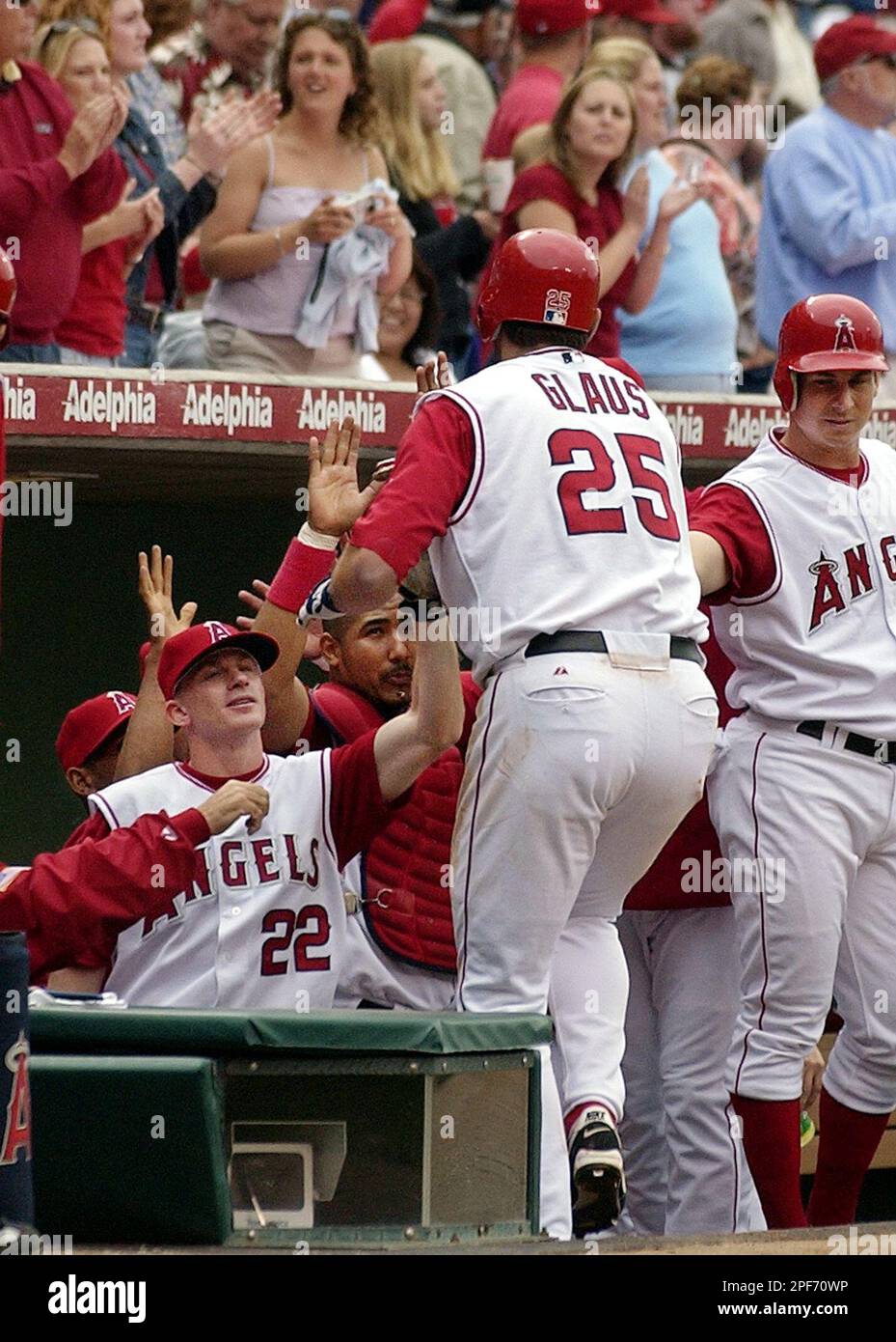 2003 David Eckstein Game-Worn Angels Jersey