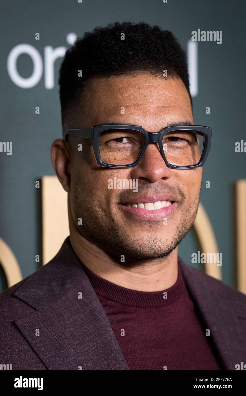 Jason Bell poses for photographers upon arrival at the UK premiere of