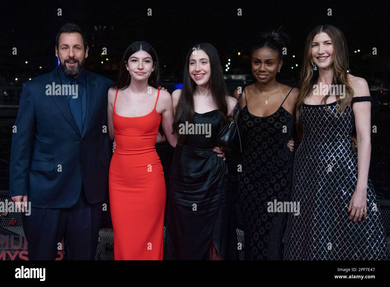 Paris, France. 16th Mar, 2023. Adam Sandler, Sunny Sandler, Sadie