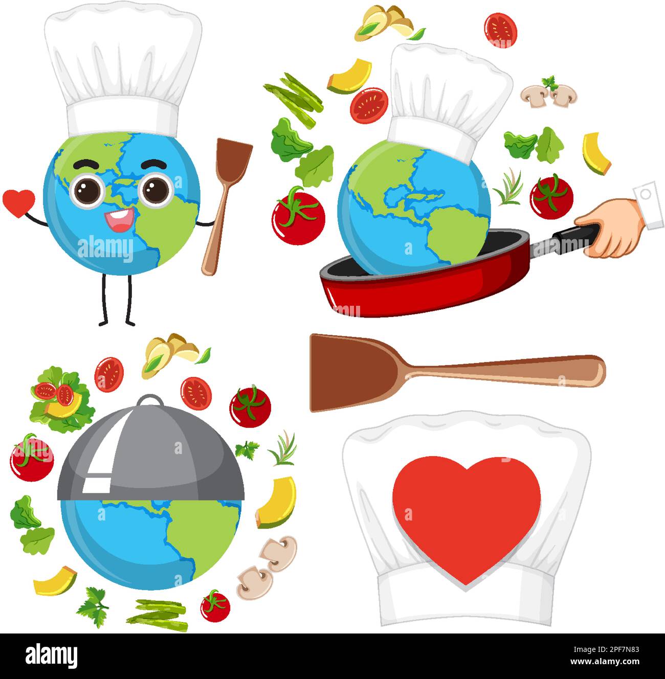 Set of mix cooking day illustration Stock Vector Image & Art Alamy