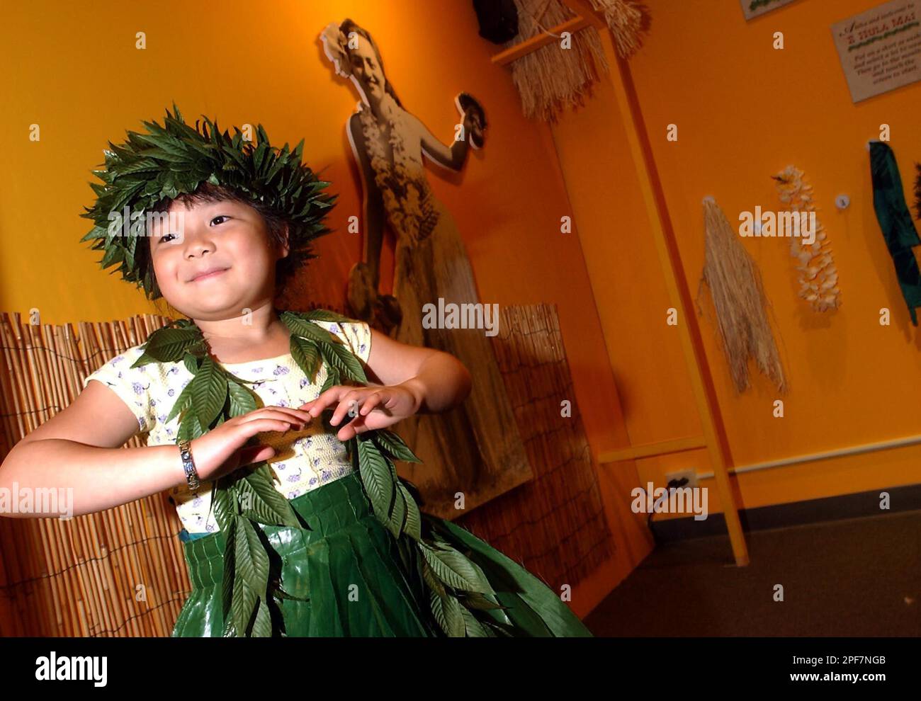 Lauren Rabago, 6, born in Maui but living in Alaska with her family ...