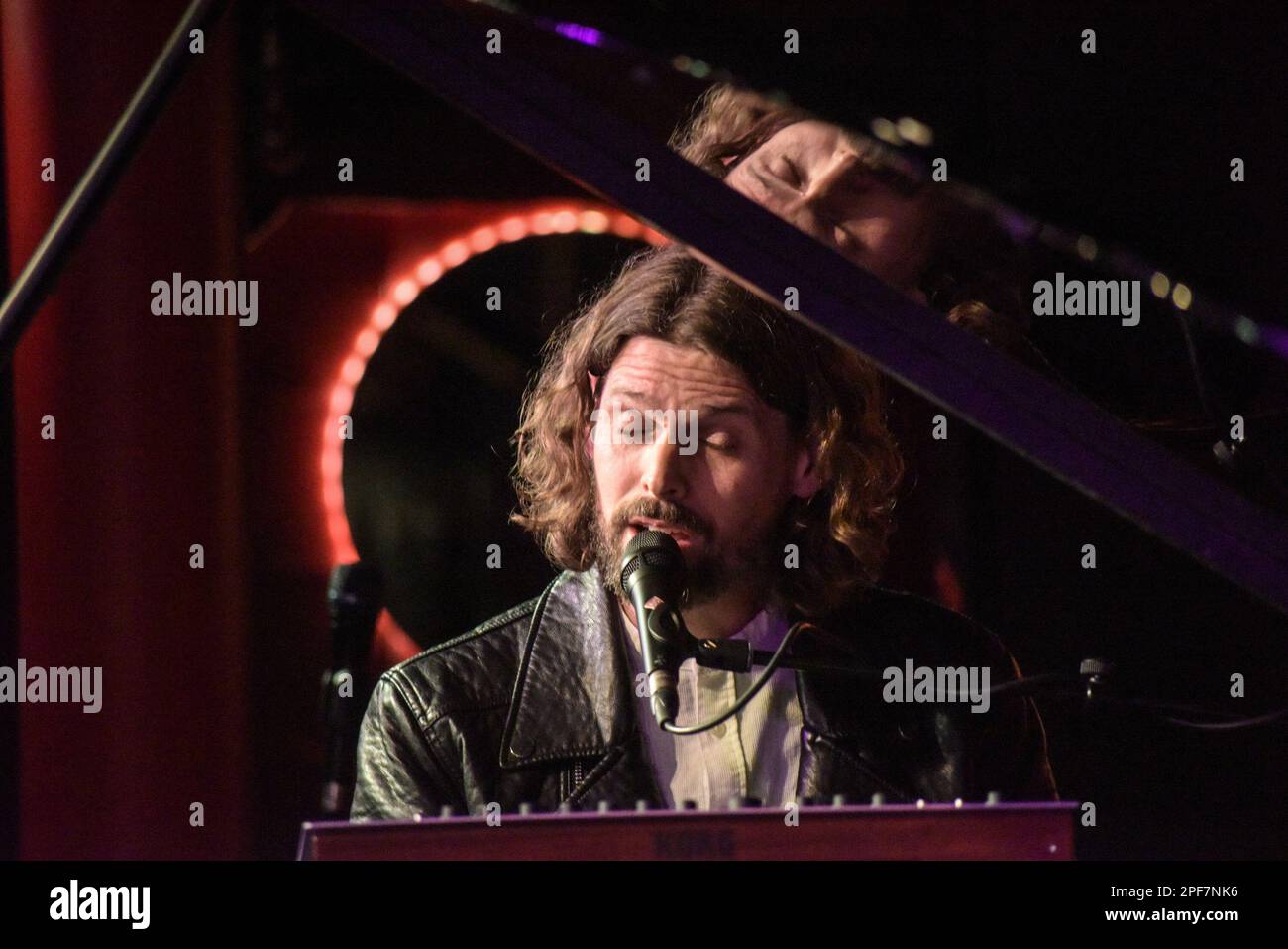 Jarrod Lawson is a composer, keyboardist, and singer who is heavily inspired by the likes of Stevie Wonder and Donny Hathaway. Stock Photo