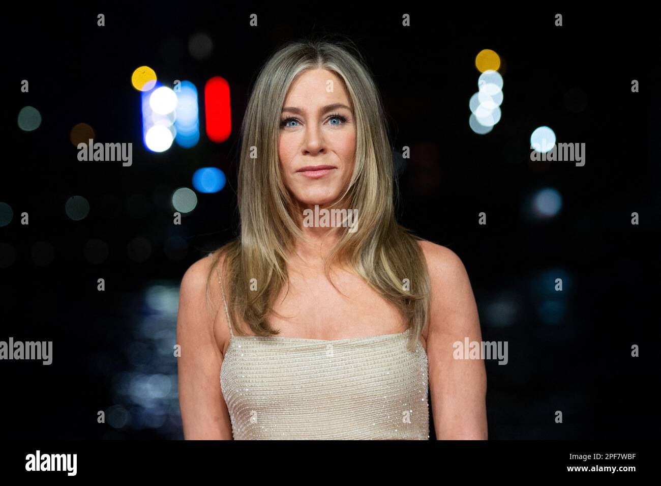 Paris, France. 16th Mar, 2023. Jennifer Aniston attending the Murder  Mystery 2 Premiere on March 16, 2023. Photo by Aurore  Marechal/ABACAPRESS.COM Credit: Abaca Press/Alamy Live News Stock Photo -  Alamy