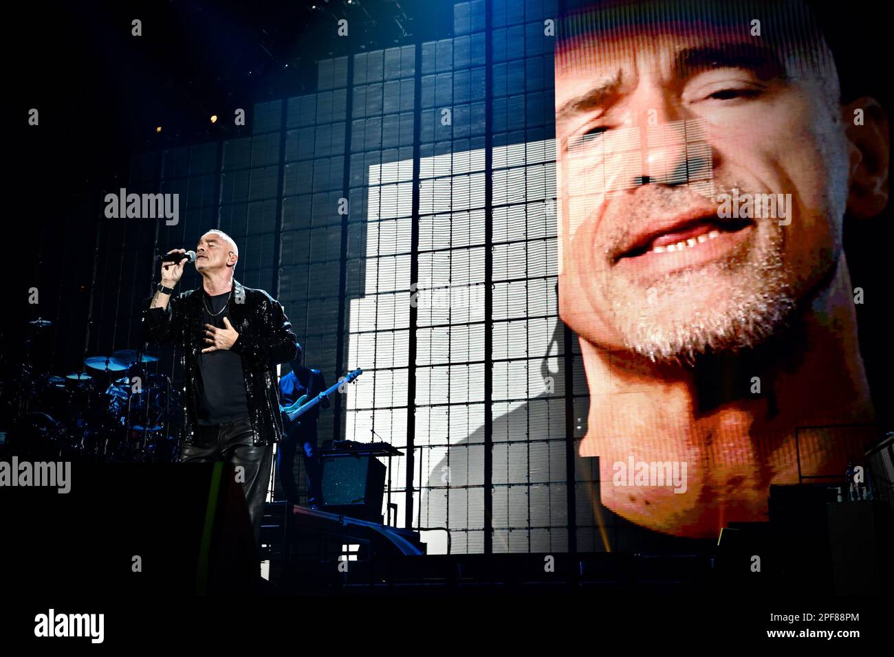 Mediolanum Forum, Milan, Italy, March 15, 2023, Eros Ramazzotti Battito Infinito during Eros