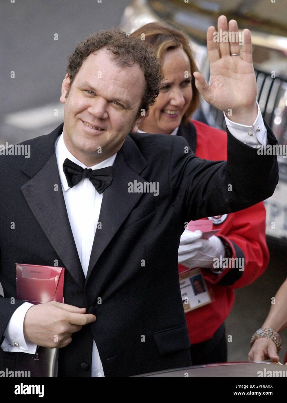 Actor John C. Reilly arrives for the 75th annual Academy Awards Sunday