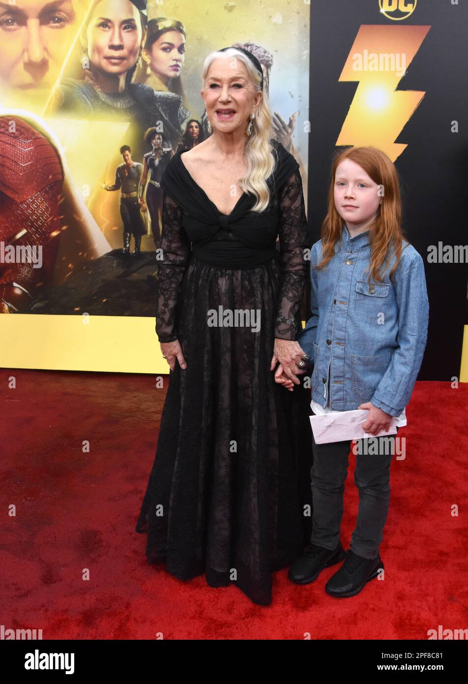 Los Angeles, California, USA 14th March 2023 Actress Helen Mirren and