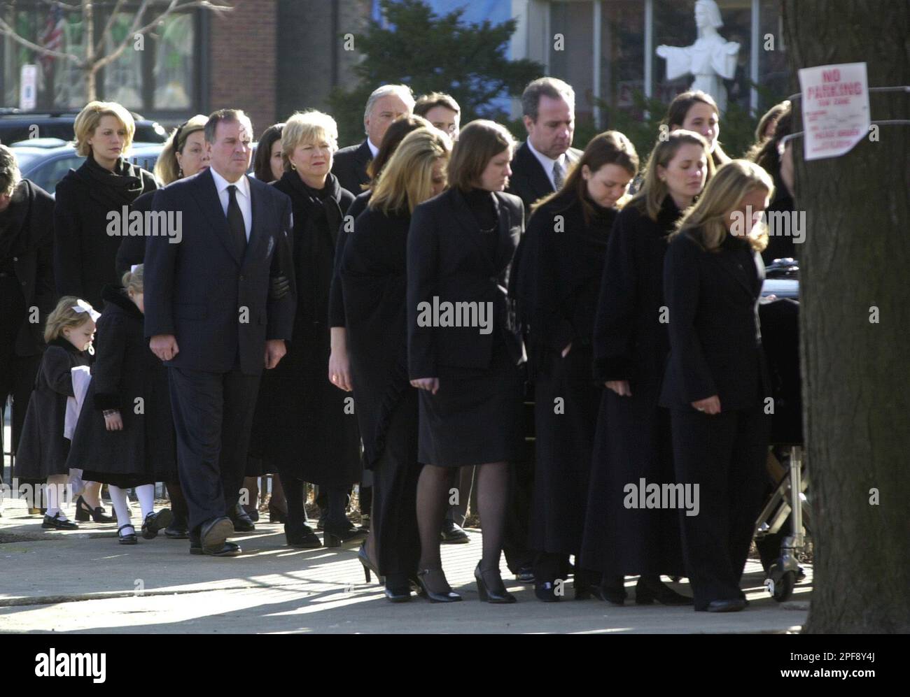 Chicago Mayor Richard M. Daley, third from left, with his wife Maggie