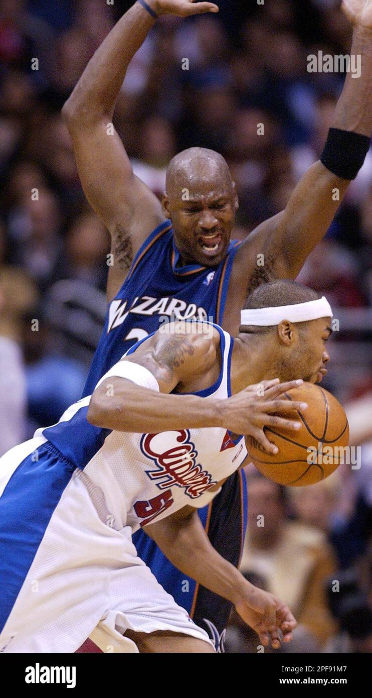 Los Angeles Clippers Corey Maggette (50) is shown during their game against  the Washington Wizards played at the Verizon Center in Washington, D.C.,  Friday night, January 5, 2007. (Harry E. Walker/MCT/Sipa USA