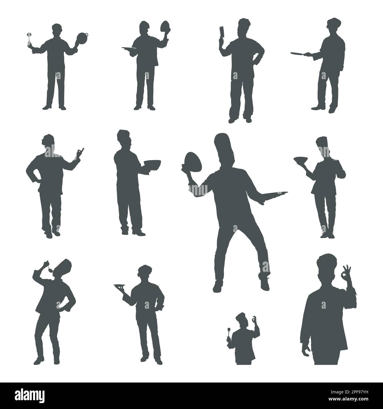 Cartoon master chef Cut Out Stock Images & Pictures - Alamy