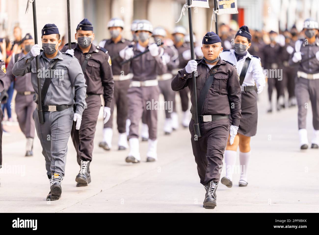 Desfile deportivo hi-res stock photography and images - Alamy