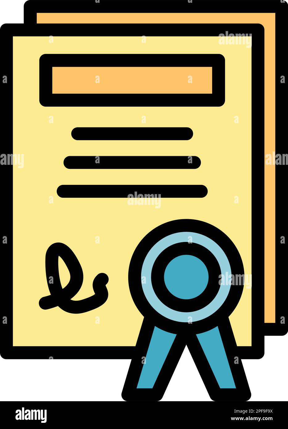 Car guarantee icon. Outline Car guarantee vector icon for web design