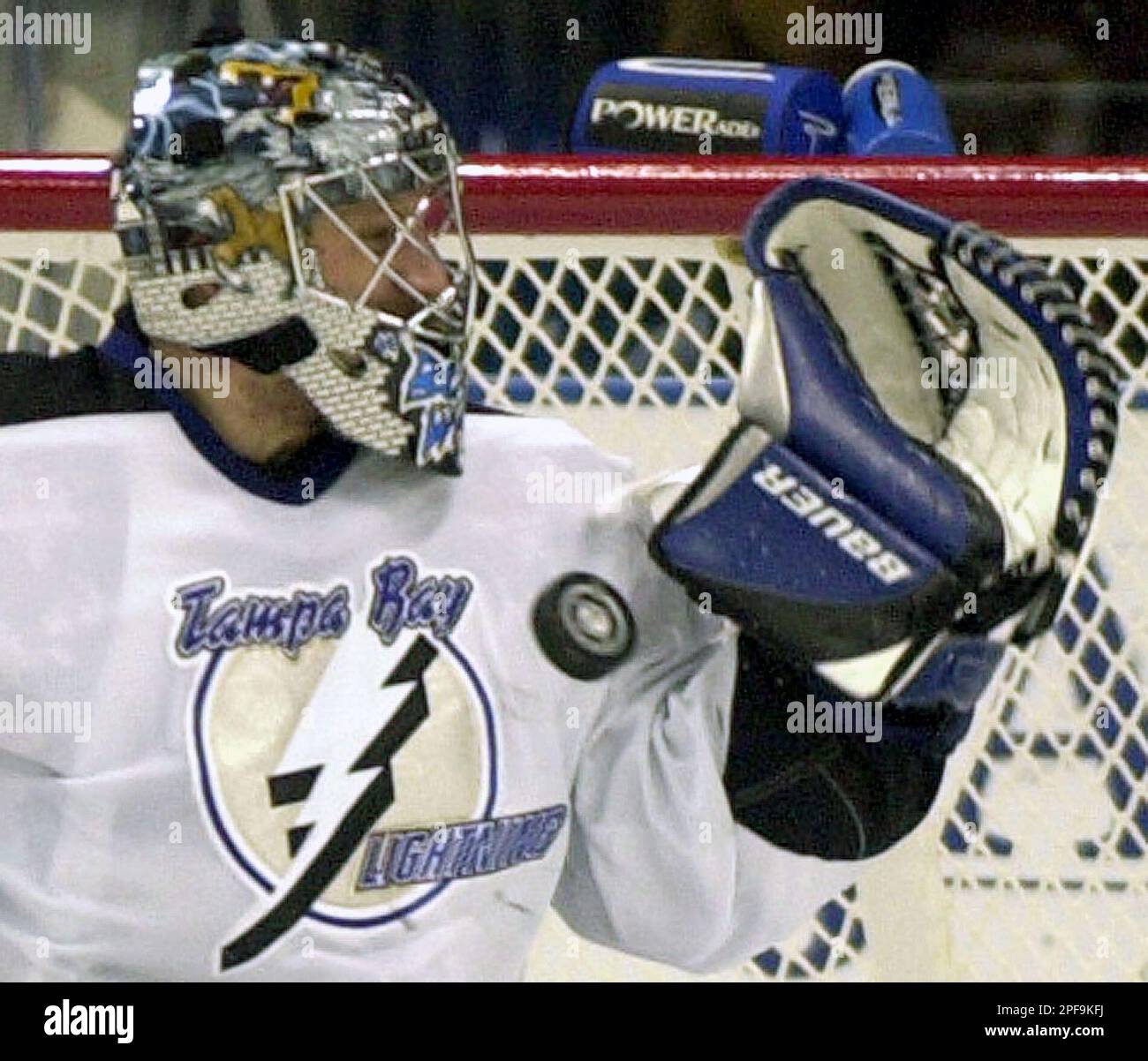 CCM  NIKOLAI KHABIBULIN Tampa Bay Lightning 2004 Vintage Hockey