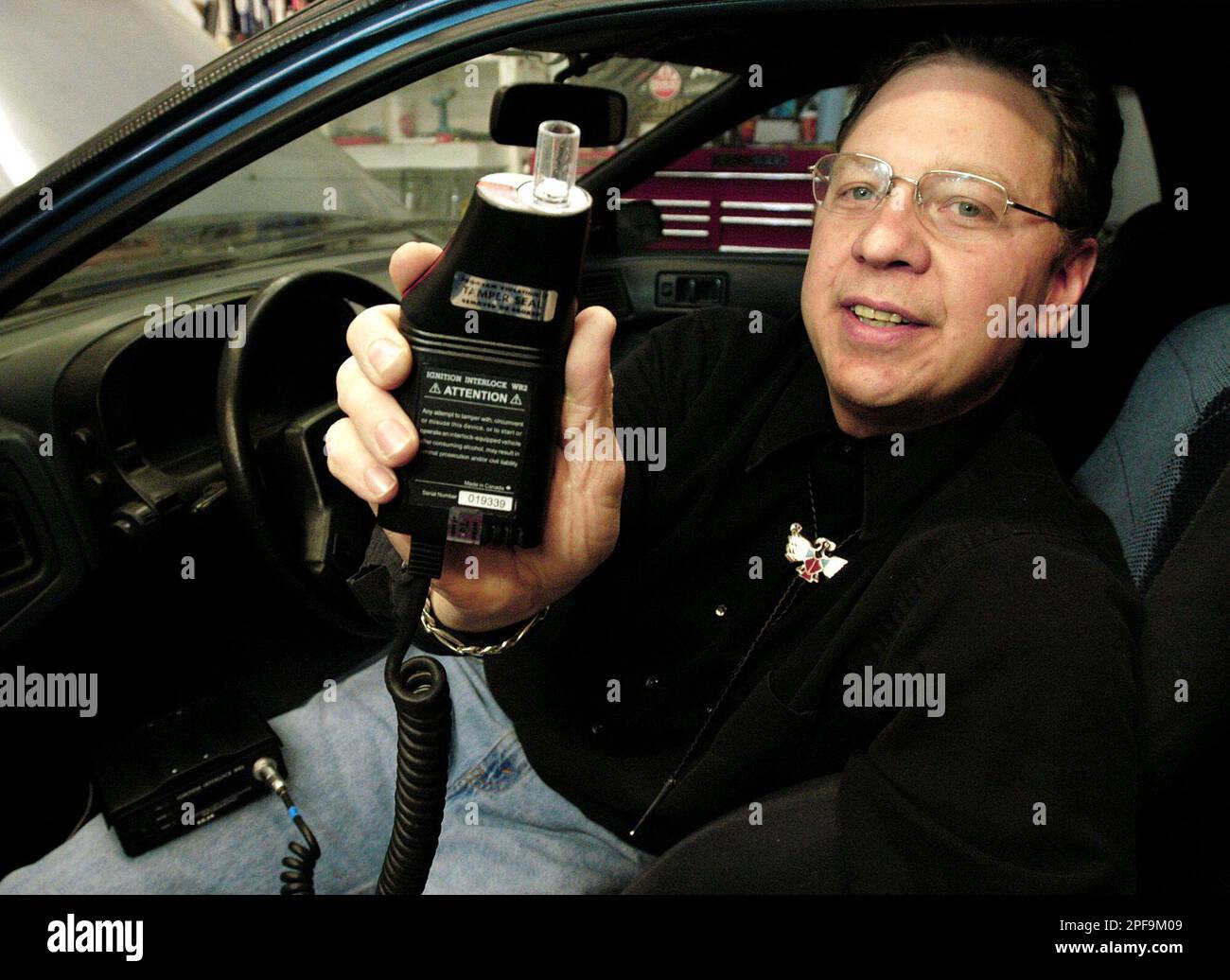 Tim Hallford, a contractor who installs ignition interlock devices