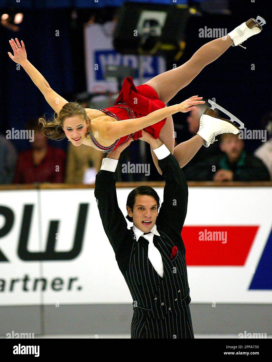 Jacinthe Lariviere and Lenny Faustino from Canada perform their Short