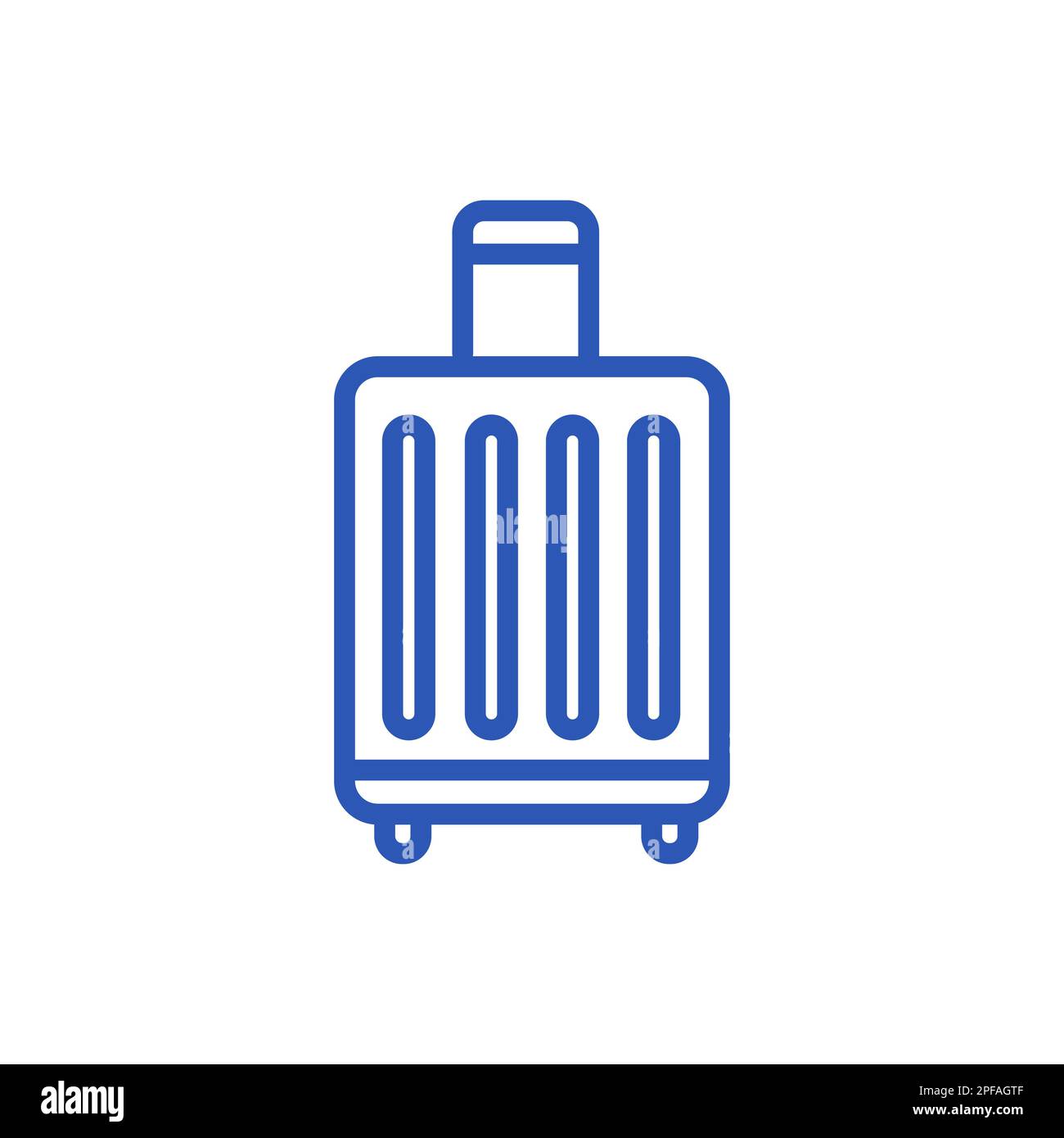 Travel bag icon, luggage vector illustration Stock Vector Image & Art
