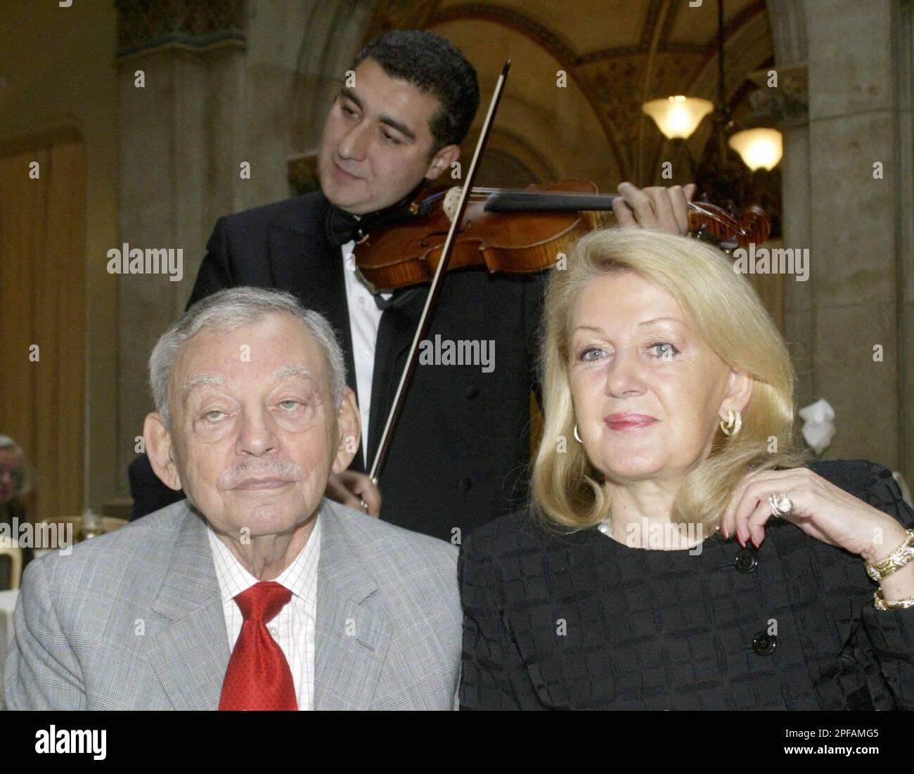 Oesterreichs ImmobilienTycoon und BillaGruender Karl Wlaschek und