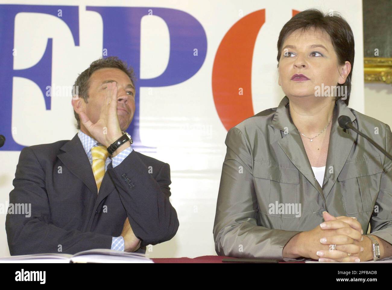 FP-Bundesobfrau, Vizekanzlerin Susanne Riess-Passer und Kaernten's ...