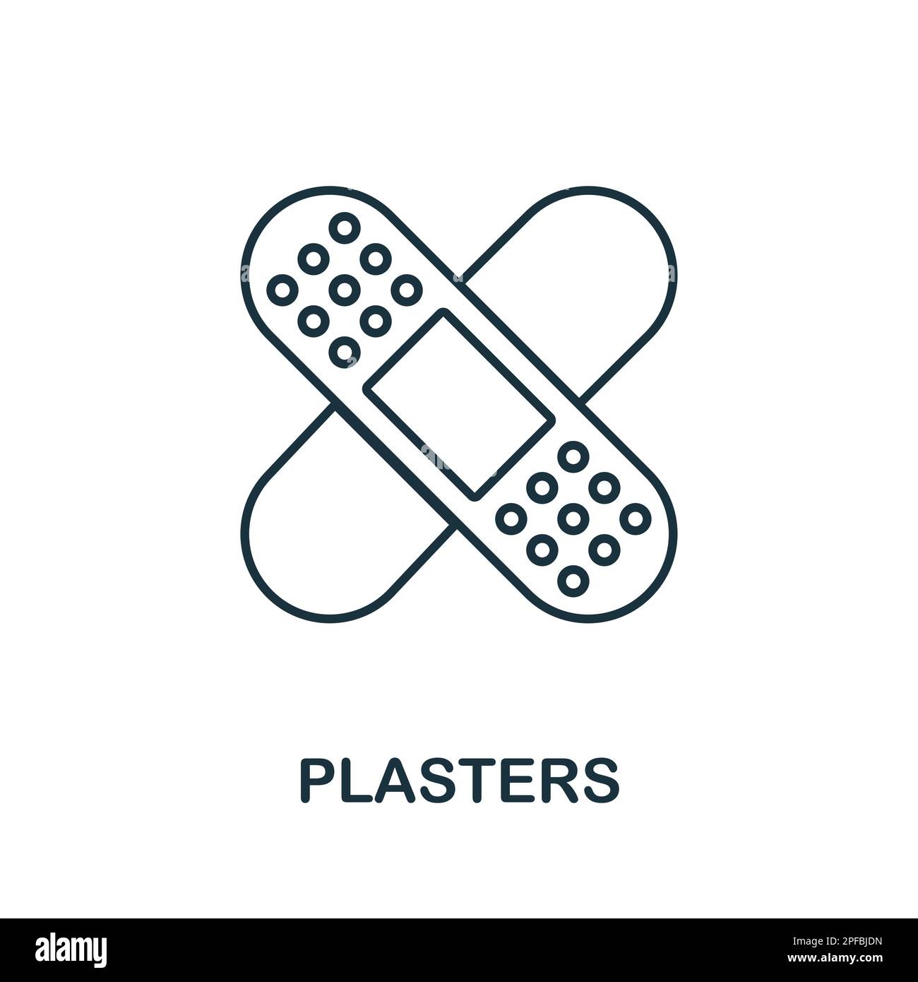 Medical plasters Stock Vector Images - Alamy