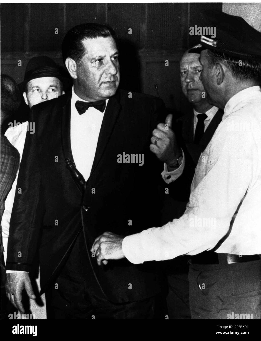 Frank Rizzo, Philadelphia's former police commissioner, is seen with a ...