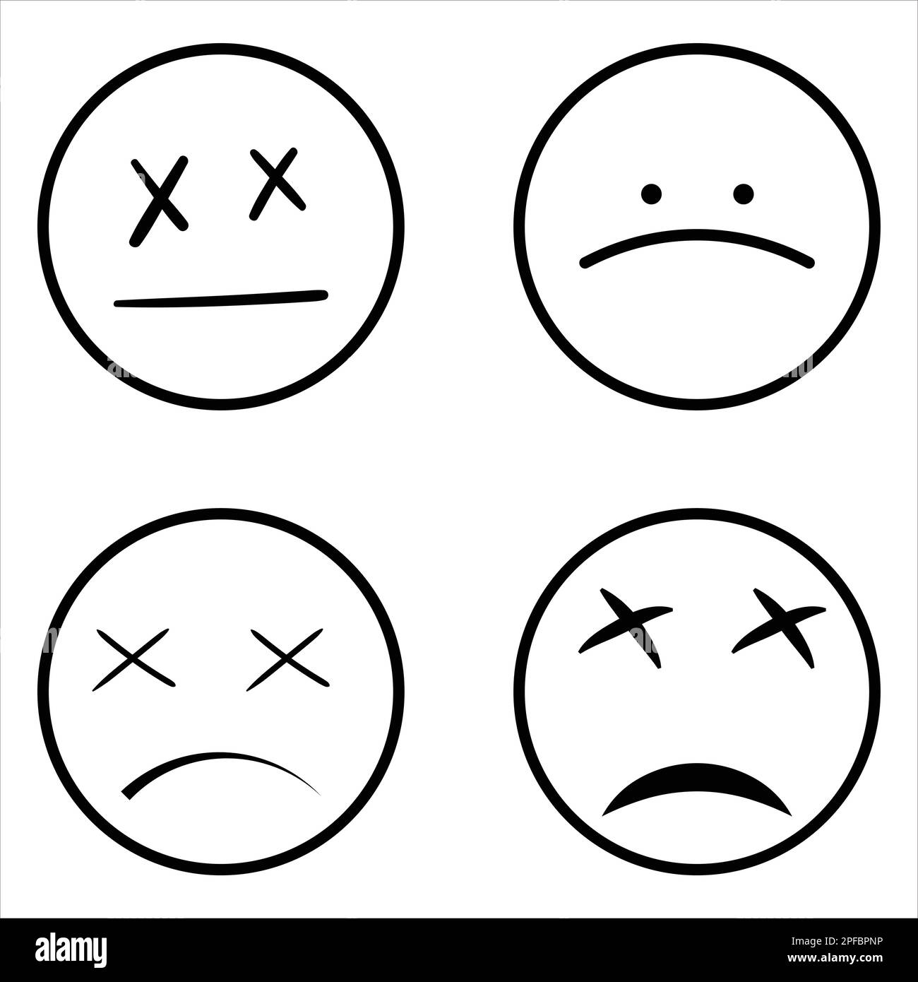 collection-of-emoji-stock-vector-image-art-alamy