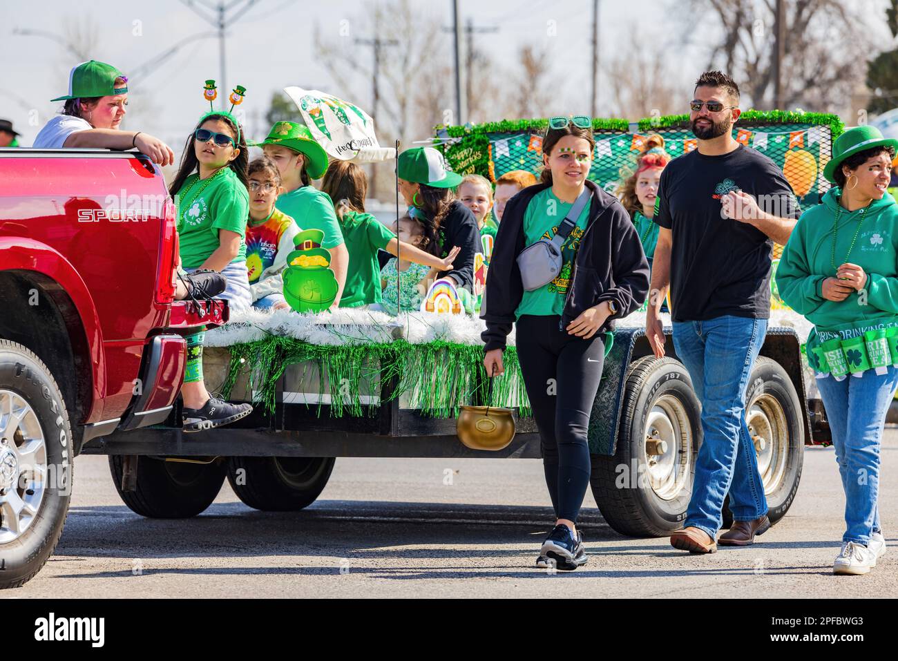 fort worth st patricks day parade stockyards rodeo