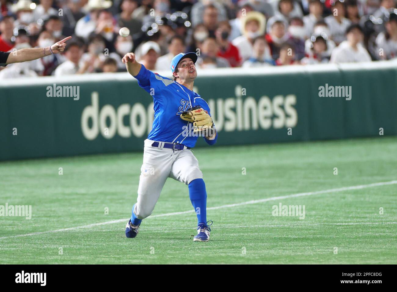Tokyo, Japan. 16th Mar, 2023. David Fletcher (ITA) Baseball 2023