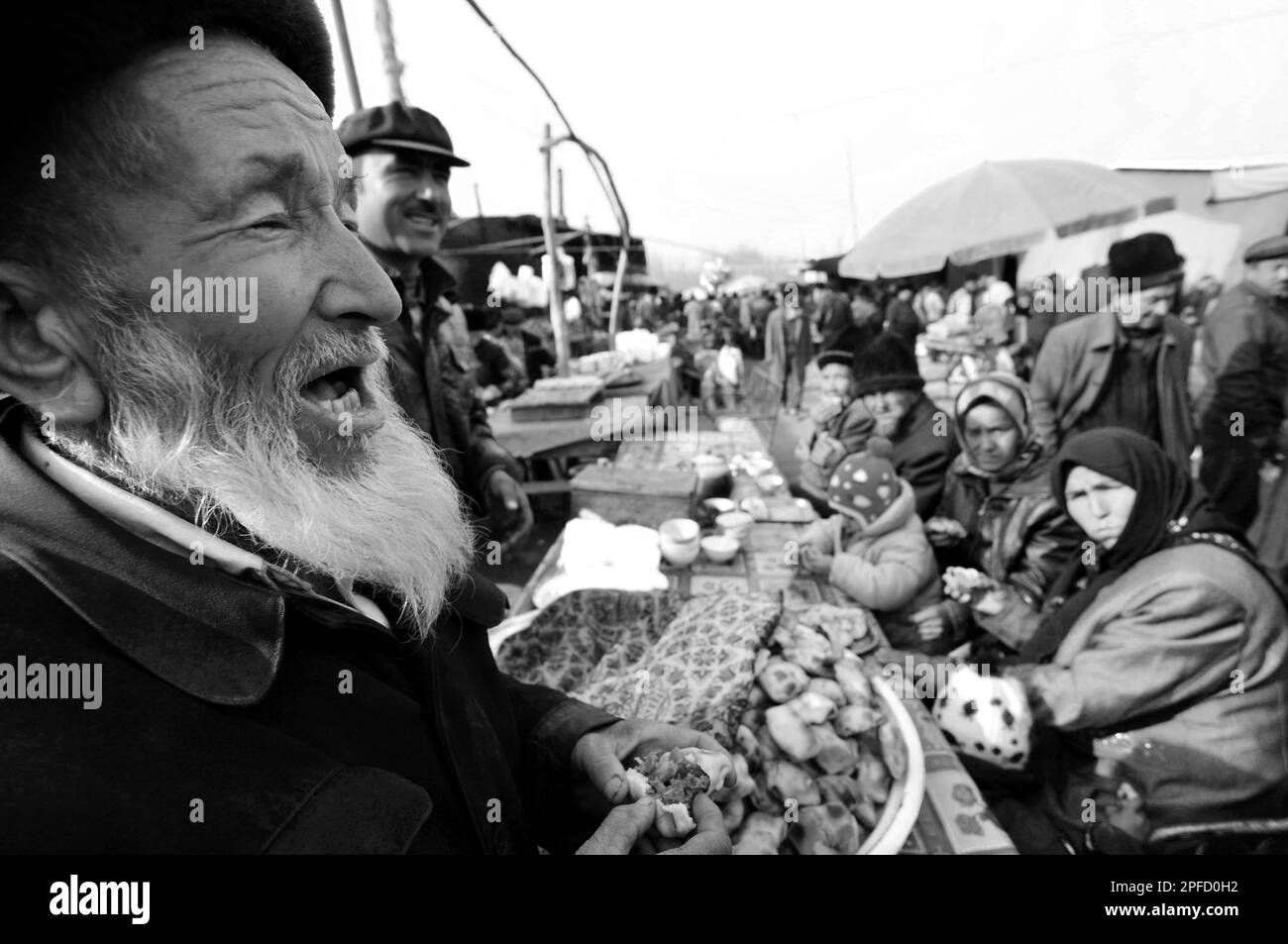 China kashgar vendor uyghur Black and White Stock Photos & Images Alamy