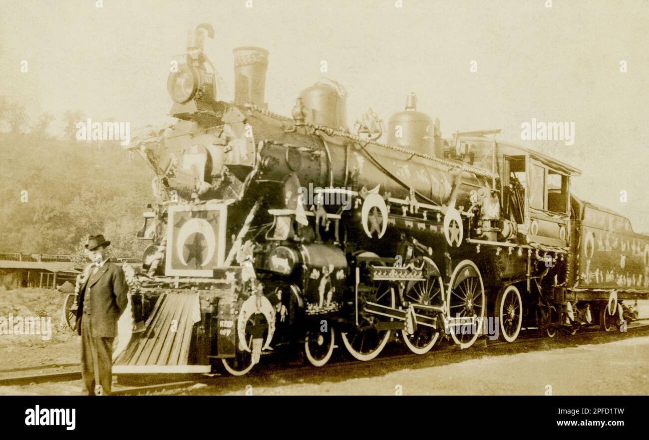 Masonic Postcard. Shriner Conclave Stock Photo