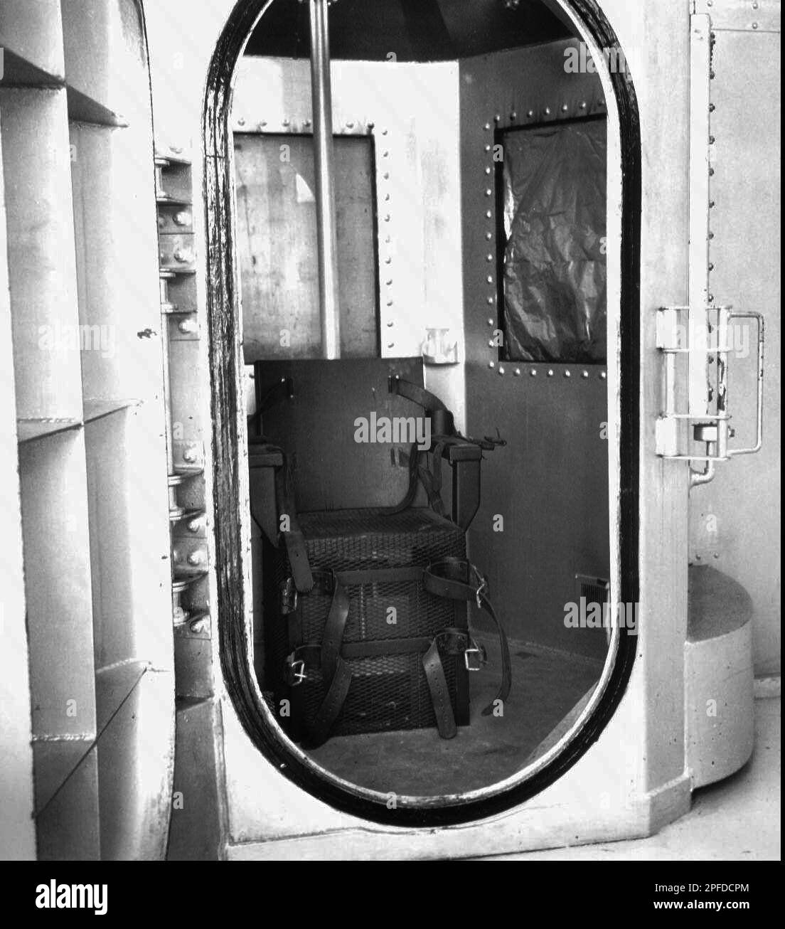 Mississippi's gas chamber, shown in this 1983 photograph at the