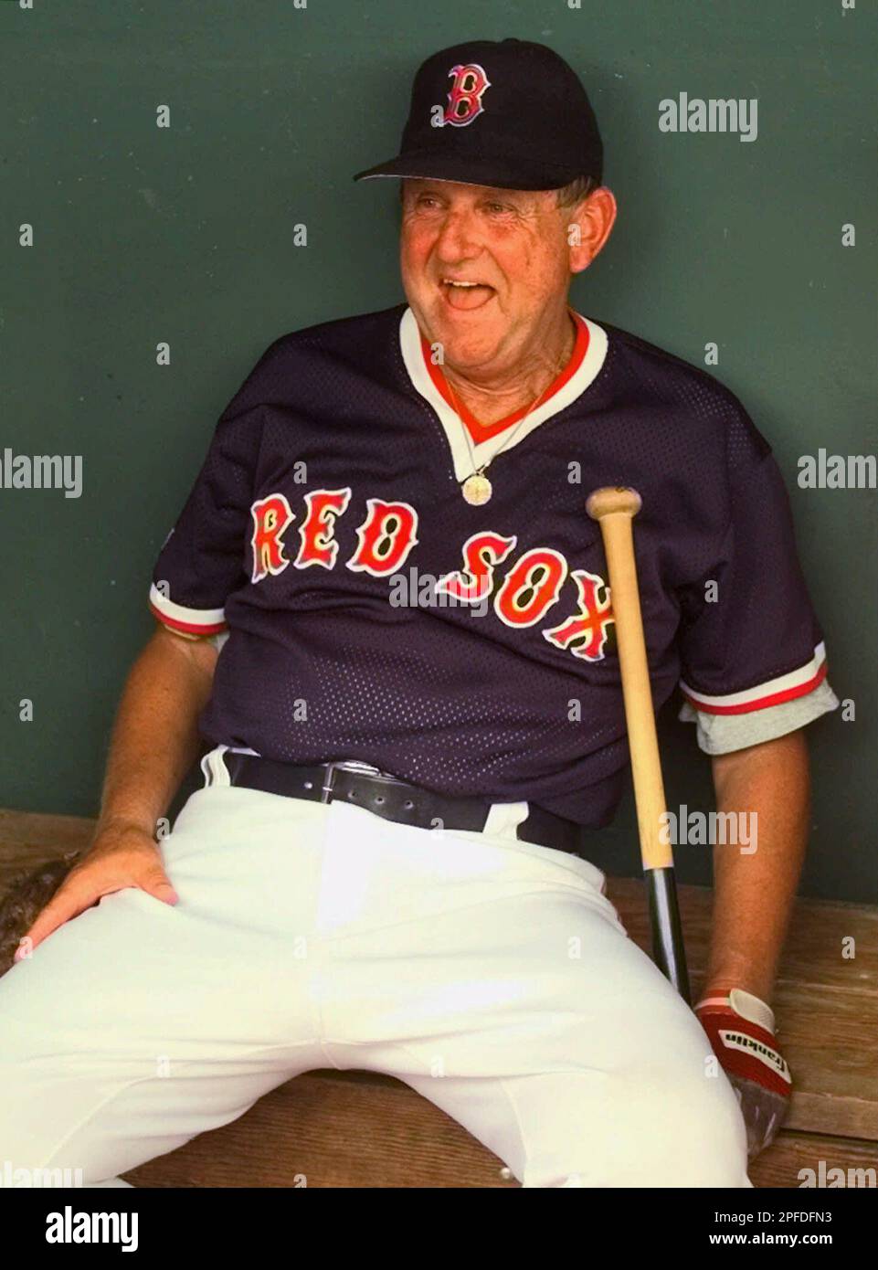 Boston Red Sox Manager Jimy Williams during a game at Anaheim