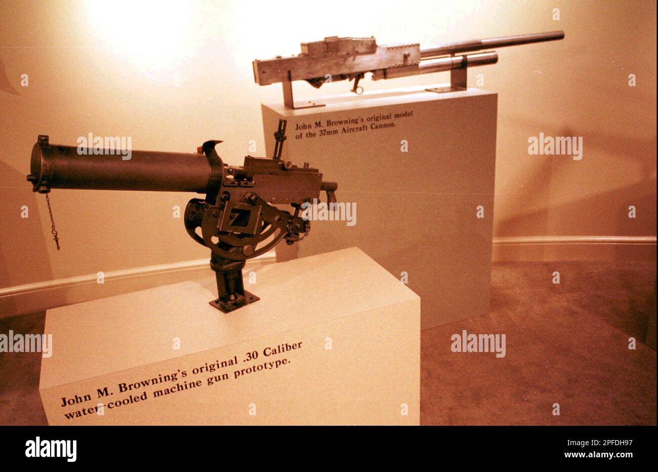 The Browning Museum at Union Station in Ogden, Utah displays on