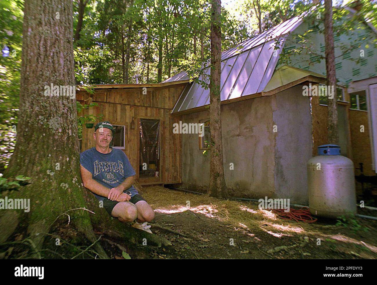 Barry Ford is shown Monday, Sept. 29, 1997, in front of his 1,940