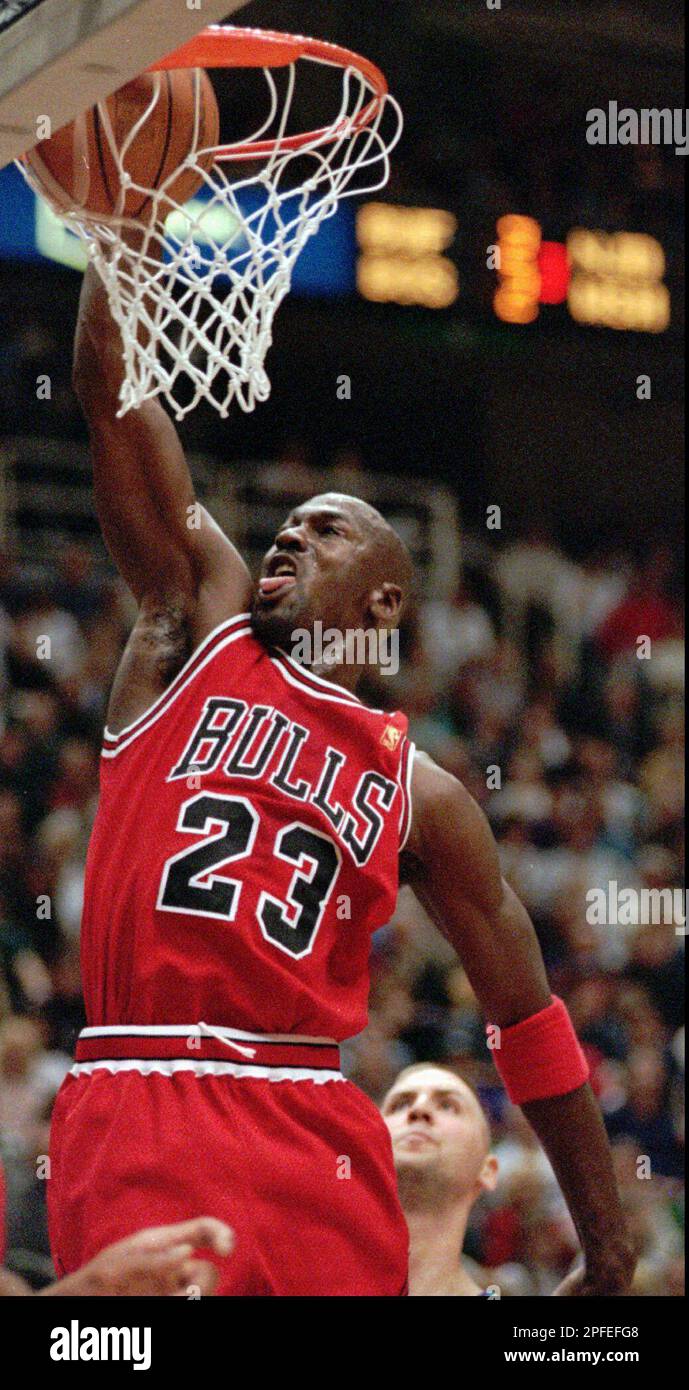 Download Basketball Michael Jordan With Black Jersey Wallpaper