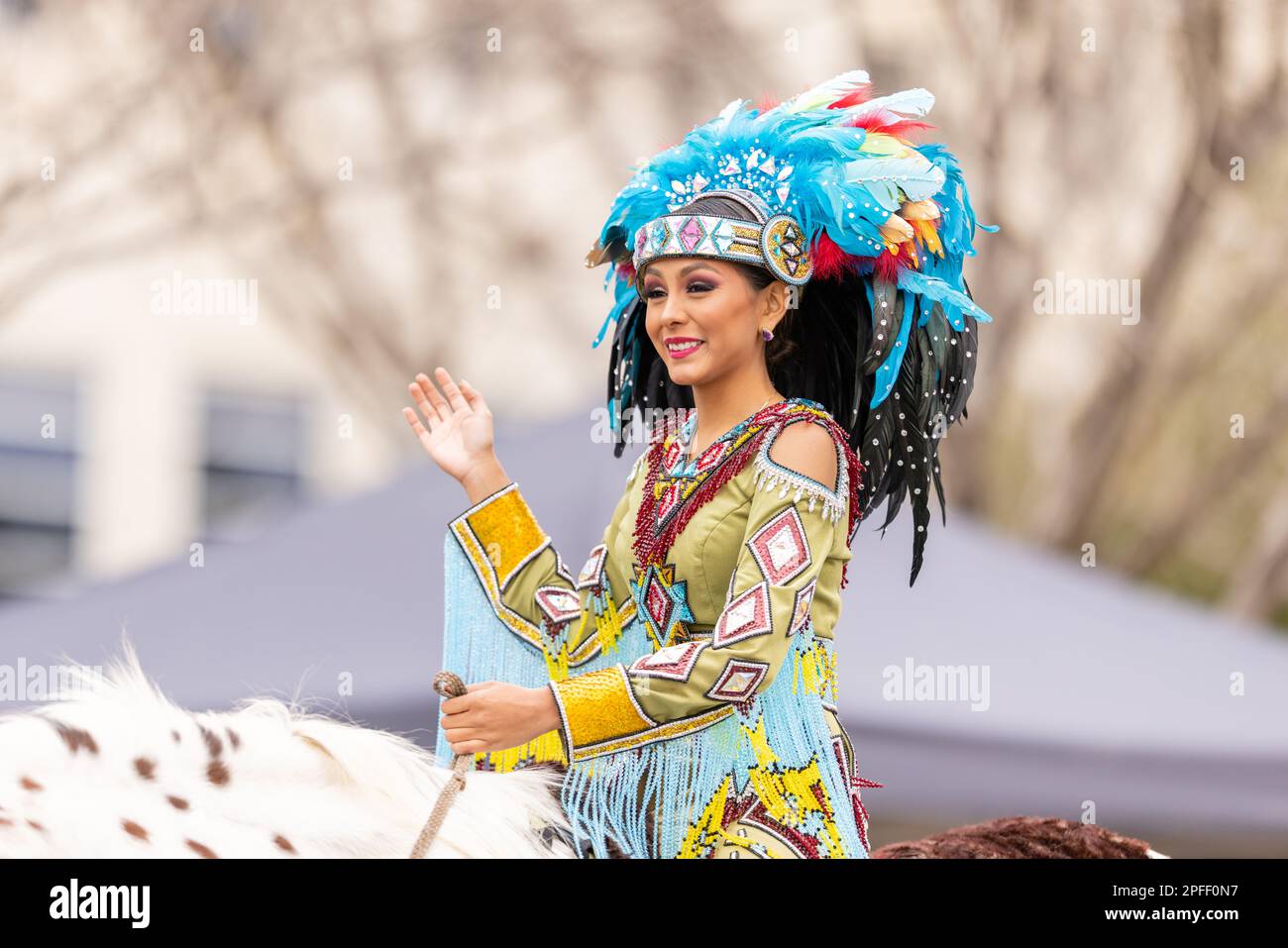 Indian princess pocahontas native hi-res stock photography and images ...