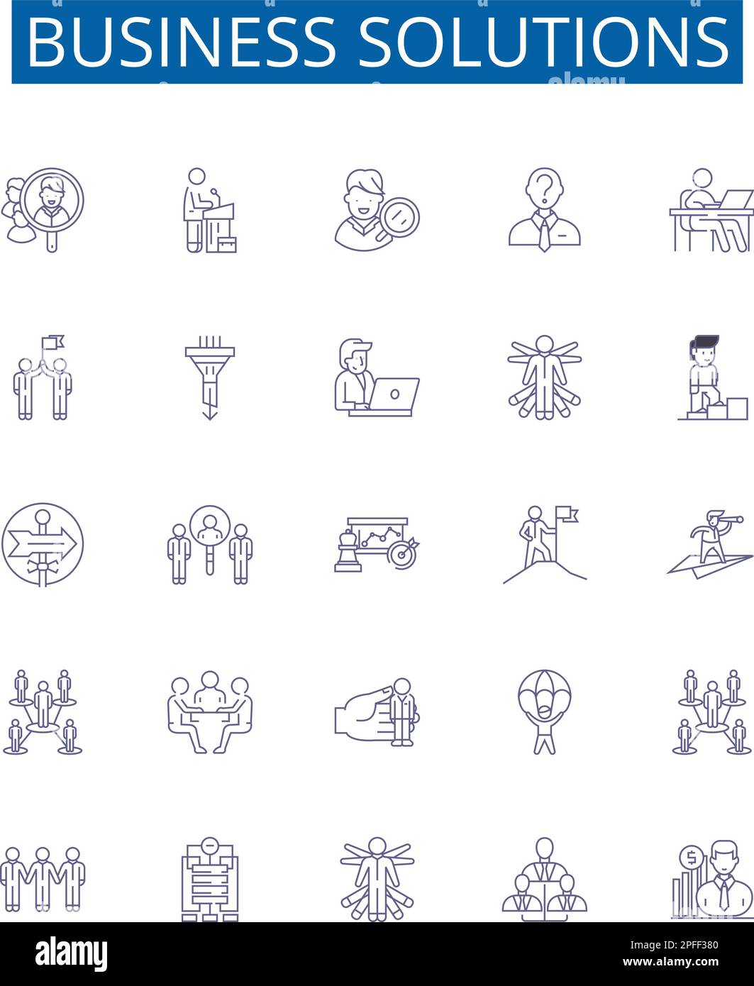 Risk reporting icons collection hi-res stock photography and images - Alamy