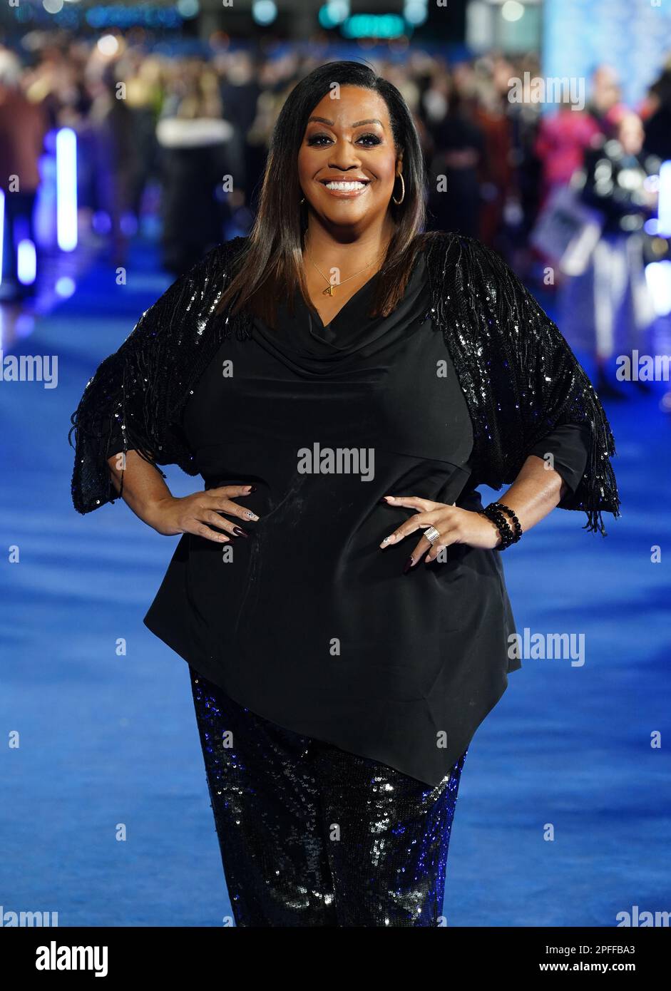 File photo dated 15/11/2022 of Alison Hammond who has confirmed she will become the new co-host of The Great British Bake Off. The actress and This Morning presenter will replace comedian Matt Lucas, who announced his departure last year. Issue date: Friday March 17, 2023. Stock Photo