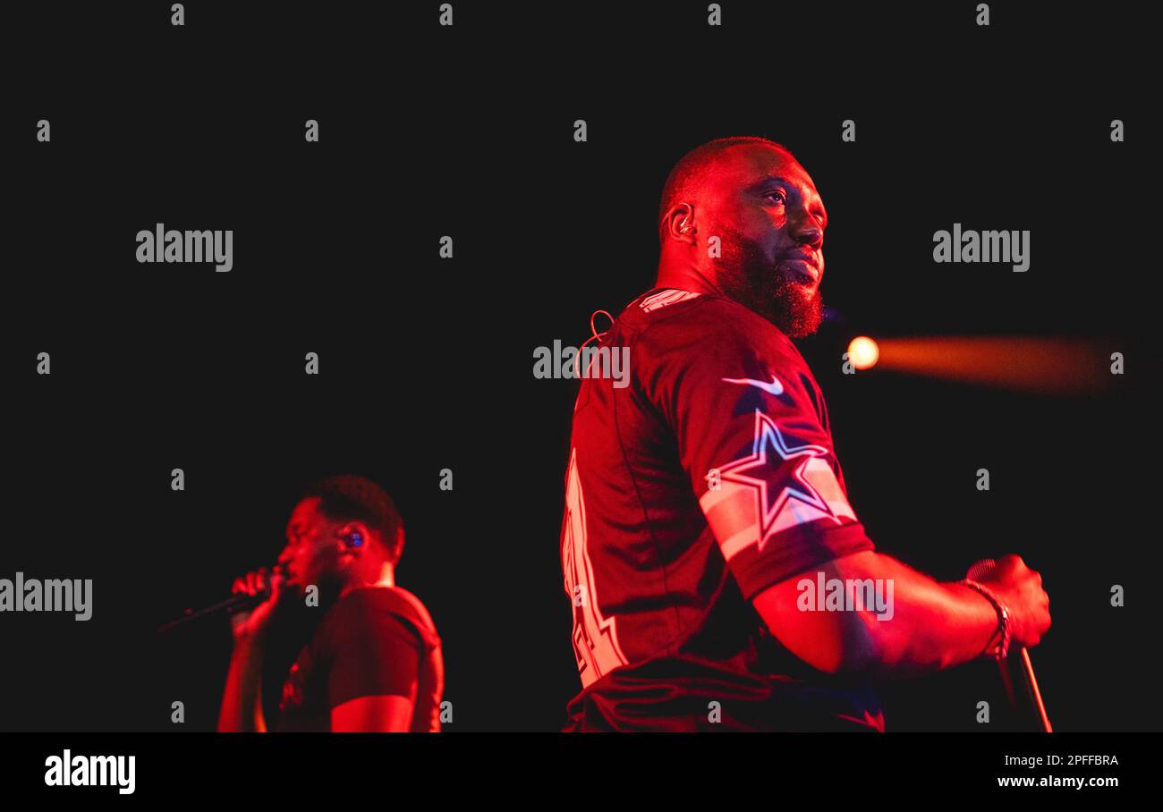 Copenhagen, Denmark. 15th, March 2023. The British rapper Headie One performs a live concert at Pumpehuset in Copenhagen. (Photo credit: Gonzales Photo - Joe Miller). Stock Photo
