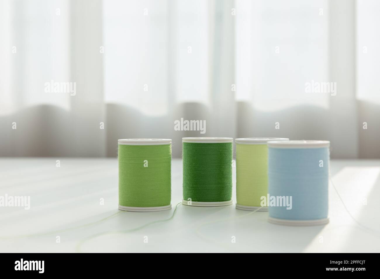 aesthetic photo of handmade, crafting hobbies, thread Stock Photo - Alamy