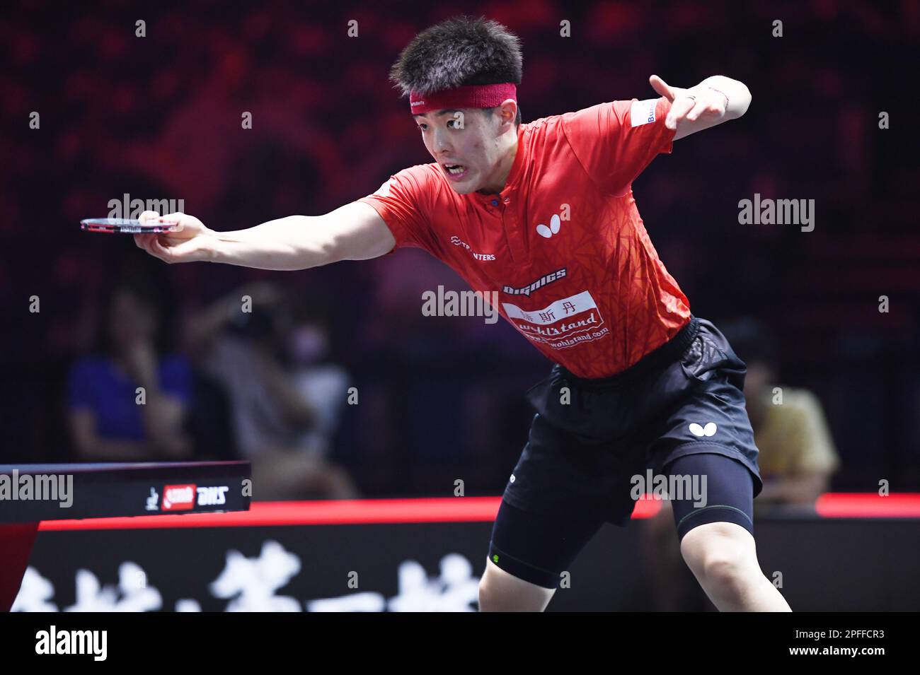 Singapore, Singapore. 17th Mar, 2023. Dang Qiu (GER) Table Tennis WTT