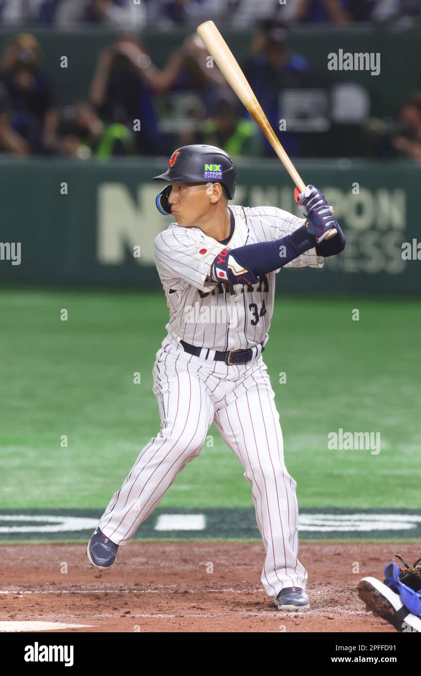 Tokyo, Japan. 16th Mar, 2023. Masataka Yoshida (JPN) Baseball 2023