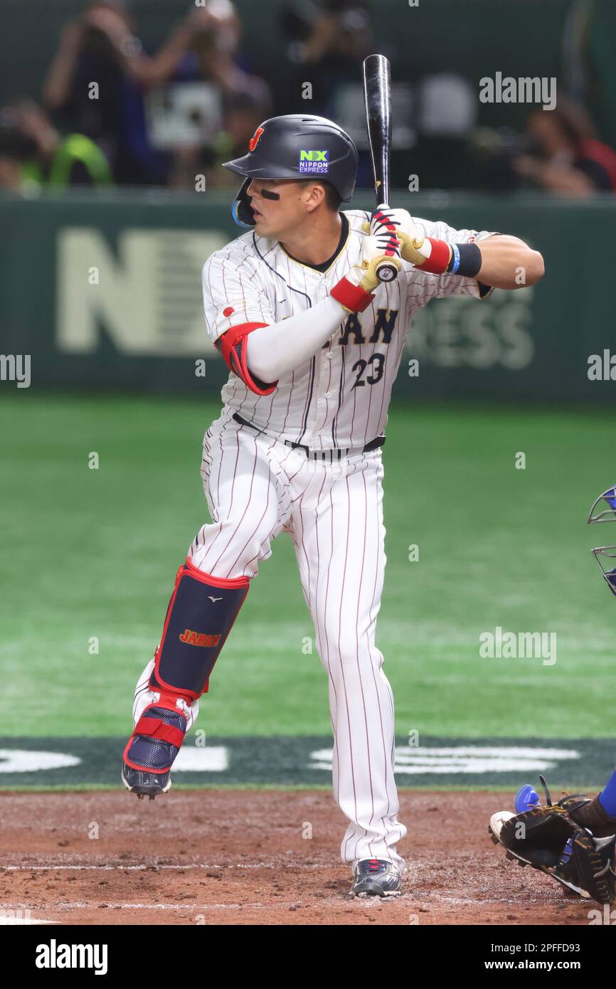 Tokyo, Japan. 16th Mar, 2023. Lars Nootbaar (JPN) Baseball 2023 World
