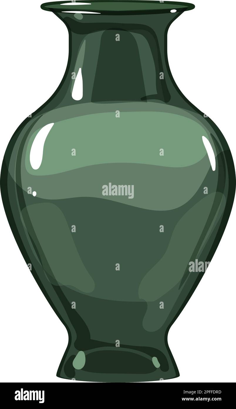 art antique vase cartoon vector illustration Stock Vector Image & Art