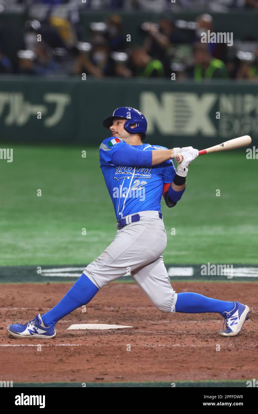 Tokyo, Japan. 16th Mar, 2023. David Fletcher (ITA) Baseball 2023