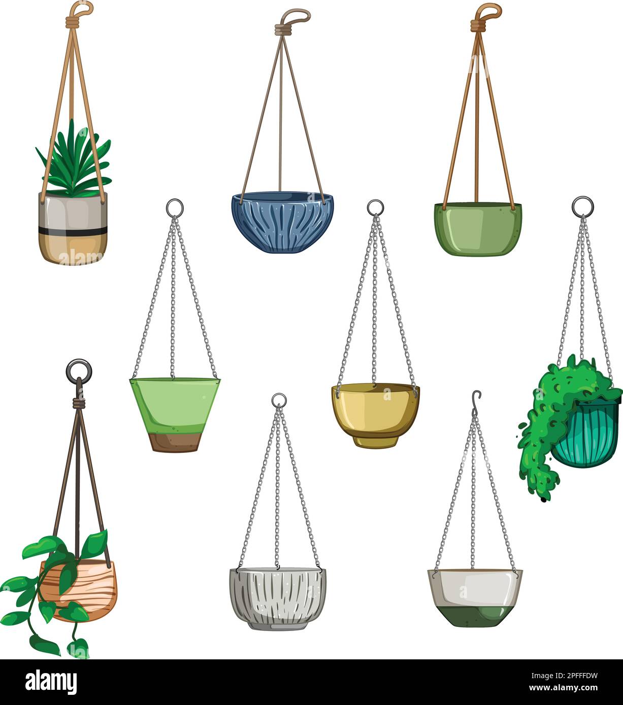 hanging-planter-set-cartoon-vector-illustration-stock-vector-image