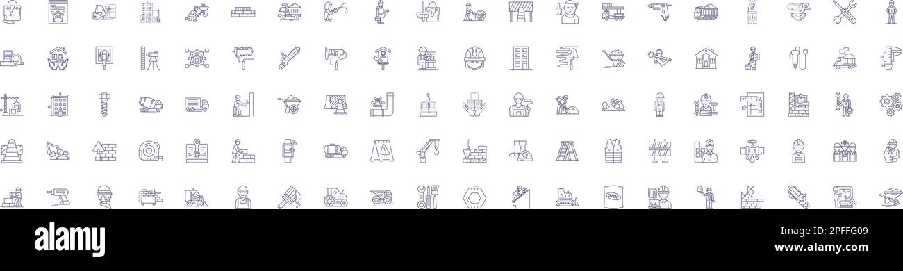 Autonomous systems line icons signs set. Design collection of Autonomous, Systems, Robots, Artificial, Intelligence, Machine, Learning, Control Stock Vector