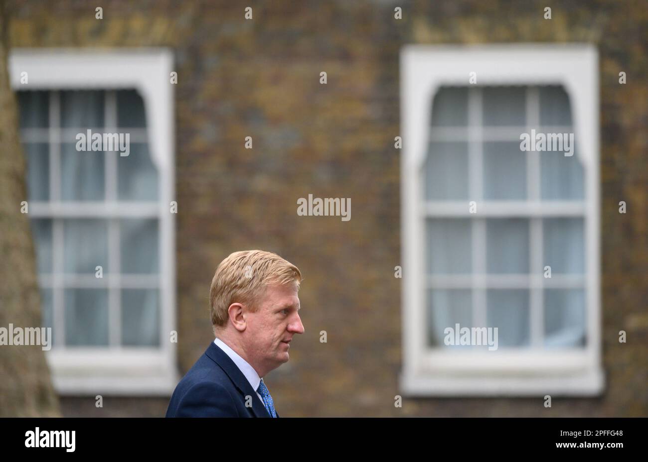 Oliver Dowden MP - Chancellor of the Duchy of Lancaster, and Secretary of State - in Downing Street, March 2023 Stock Photo