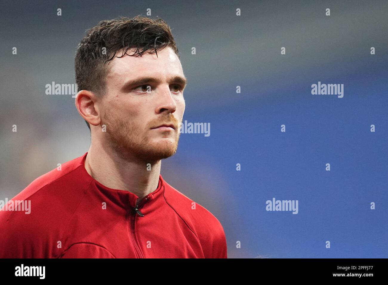 Andy Robertson of Liverpool FC during the UEFA Champions League match, round of 16, 2nd leg