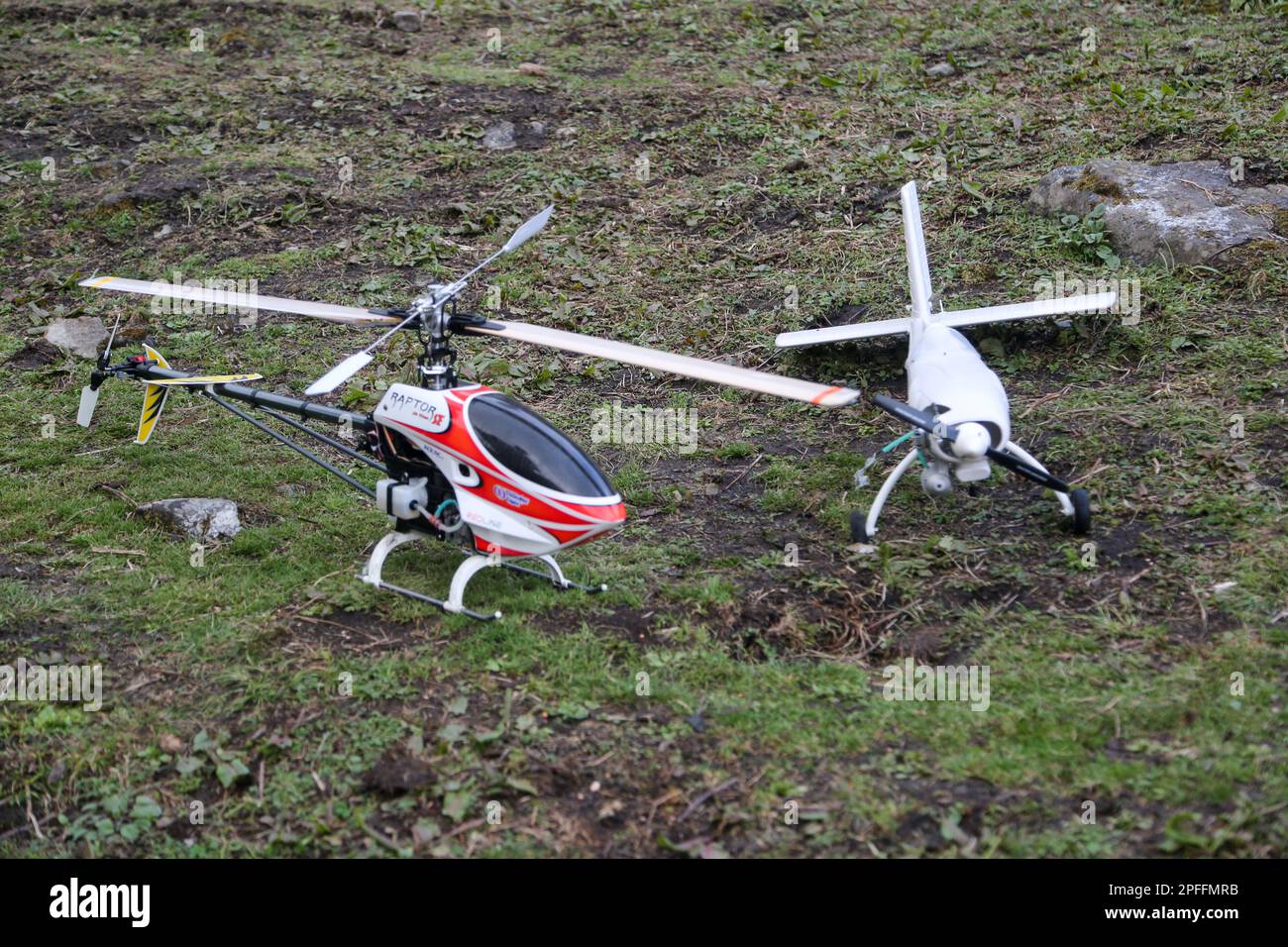 Drone, UAV, Unmanned aerial vehicle. The UAV is an acronym for Unmanned Aerial Vehicle, which is an aircraft with no pilot on board. UAVs can be remote controlled aircraft. Stock Photo
